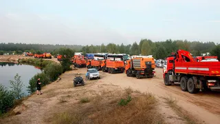 В Рязанской области рассказали о приостановке распространения огня на юг и запад региона