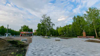 В Нижнекамске подходят к завершению работы на сквере им.Н.Лемаева
