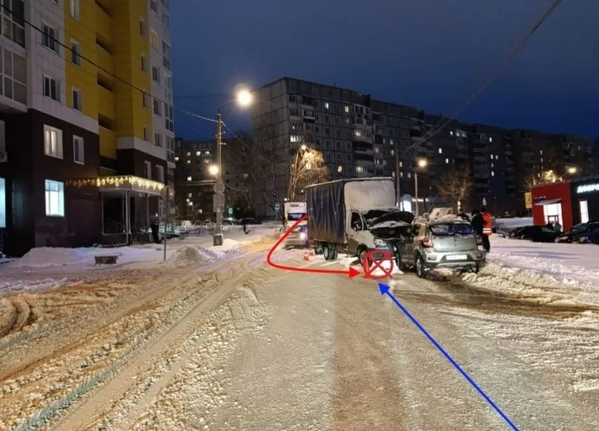 Сыктывкар вновь фигурирует в сводках ГАИ: 2 аварии, 3 пострадавших
