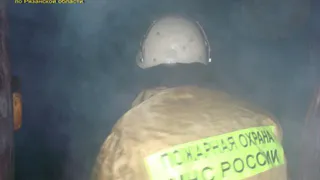 Погиб мужчина: в Рязанской области произошёл смертельный пожар