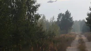 В Рязанской области Ил-76 отработал первый заход