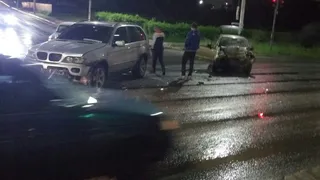 На перекрестке Новой и Кассимовского шоссе Matiz протаранил иномарку