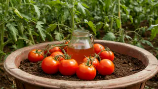 Добавляю 1 литр в лунку при посадке томатов: растения не болеют, а урожай будете вывозить тачками 