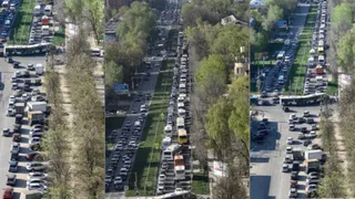 В Рязани в Радоницу образовались 10-балльные пробки