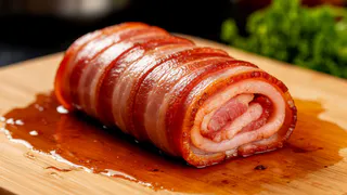 Готовим сочный рулет из сала – и никакой колбасы не надо: не закуска, а объедение