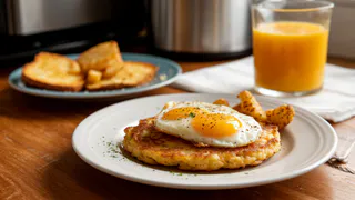 За 5 минут приготовил завтрак из того, что было в холодильнике. Теперь не успеваю нажаривать, сметается с тарелок
