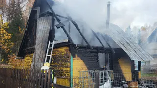 В Сыктывкаре пожар лишил горожан дачного дома в СНТ "Ранчо"