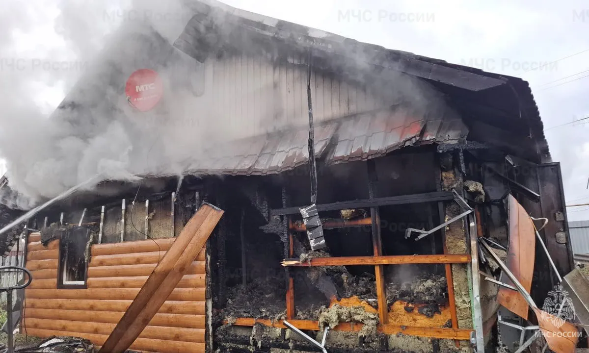 Многодетная семья из Татарстана спаслась от пожара благодаря сигналу пожарного извещателя