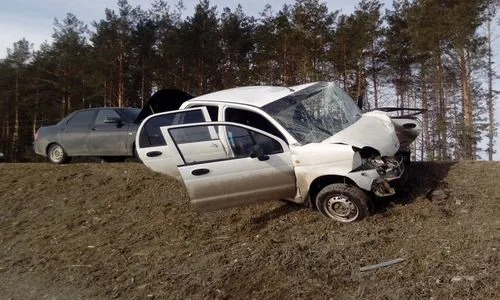 В Нижнекамском районе произошло крупное ДТП, пострадали 3 ребенка