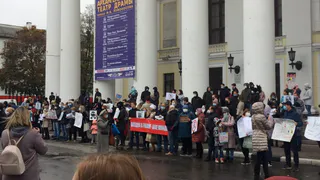 Им не все равно: в Рязани состоялся пикет против загрязнения воздуха