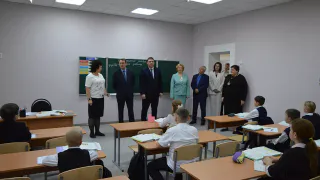 В Белинском районе завершился капремонт школы