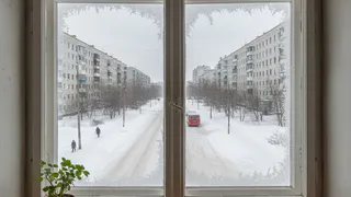 Подоконник больше не холодный, и перестало задувать из стыков: 3 шага и дома тепло даже в - 40