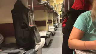 "Я сел в поезд Москва-Петербург, и тут началось… (в вагоне были одни китайцы)