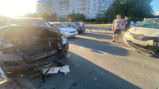 В Рязани в массовом ДТП на Бирюзова пострадала 11-летняя пассажирка