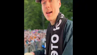 В Рязани хедлайнер музфестиваля показал видео с концерта