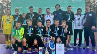 Команда 33 региона победила в финале турнира Школьной футбольной лиги «Кожаный мяч»