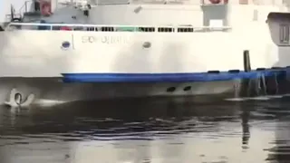 Видео: на Оке сел на мель пассажирский теплоход