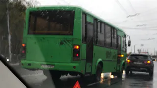 На Московском шоссе автобус попал в ДТП