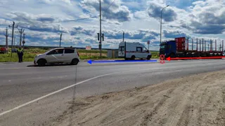 В Коми шведская иномарка догнала Daihatsu: пострадала пассажирка "японца"