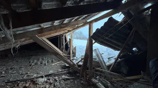 В Камешковском районе расследуют инциденты с обрушением кровель домов