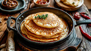 2 ложки в тесто - блины не рвутся и не прилипают к сковороде: идеально на Масленицу