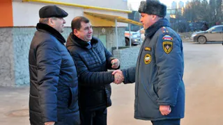 Рязанским спасателям вручили ключи от нового жилья