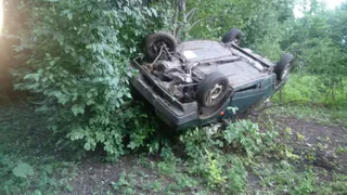 В Сараевском районе пьяный водитель вылетел в кювет