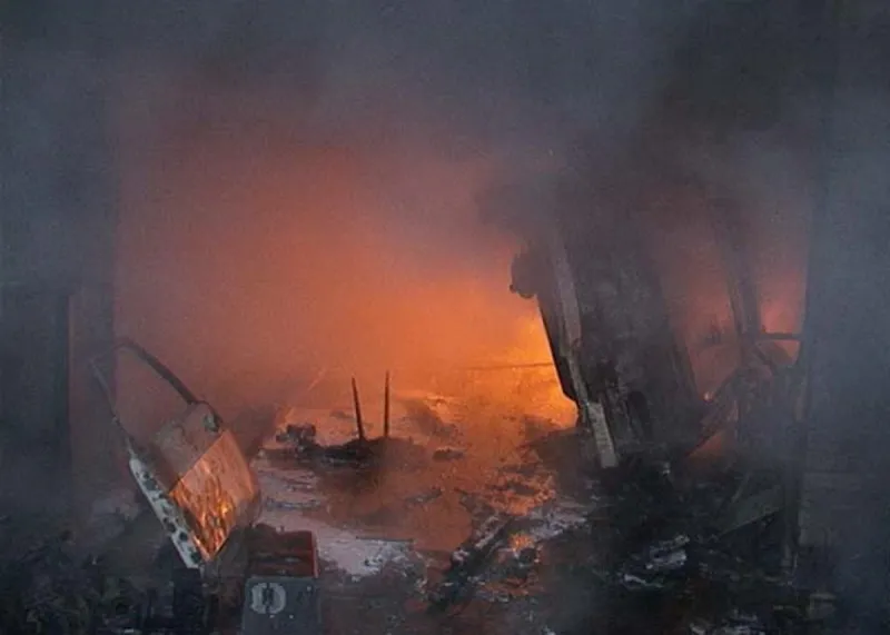 Пожилой нижнекамец едва не сгорел в гараже