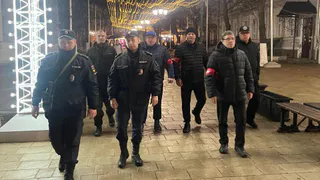 В Рязани с улицы Почтовой в отделения полиции доставили 10 человек