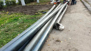 В Пензе на улице Калинина заменили более 200 метров канализационного коллектора