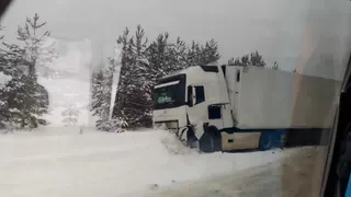В Клепиковском районе «на злосчастном участке» в ДТП попал грузовик