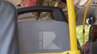 В Рязани мужчина в военной форме устроил конфликт в маршрутке