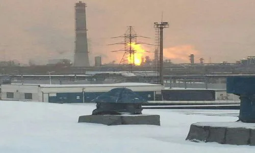 В Нижнекамске только что произошел крупный пожар