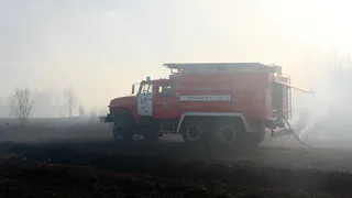 В Шацком районе объявлен режим повышенной готовности из-за пала травы