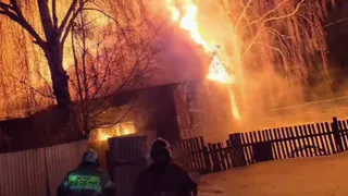 В Верхнеуслонском районе погибла пожилая женщина во время пожара в доме

