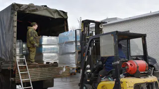 Из Гусь-Хрустального в зону СВО отправили новую партию гуманитарной помощи