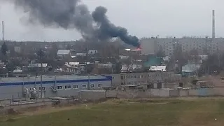 Горела крыша: на Механизаторов в Рязани случился пожар