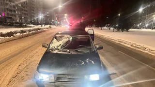 В Нижнекамске сбили пешехода на переходе