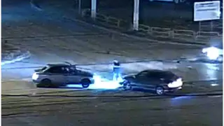 В Магнитогорске полиция ищет водителя иномарки, устроившего стрельбу на дороге