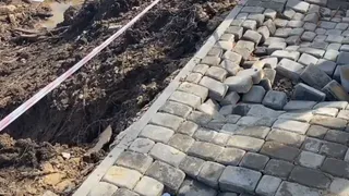 Во Владимирской области развалилась набережная за 97 миллионов рублей, которую сдали несколько месяцев назад