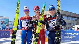 Лыжница из Коми выиграла бронзу чемпионата России на 50-километровке