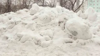 Отходы от зимней уборки улиц в Коми свалили в водоохранной зоне озера