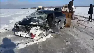 Опубликованы новые кадры с места смертельного ДТП в Касимовском районе