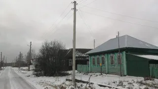 В деревне Селивановского района большие проблемы с опорами ЛЭП