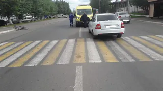 В Нижнекамске сбили велосипедиста