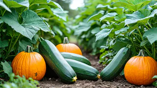Перед посадкой кабачков и тыквы — обязательно: 3 добавки в почву — и бахчевые вырастут богатырями