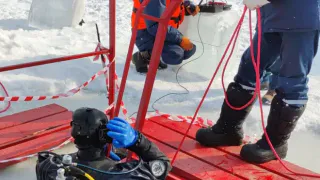 В Магнитогорске водолазы подтвердили право работать на глубине до 60 метров