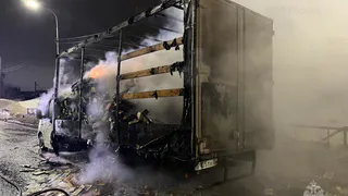 Под Владимиром загорелся автомобиль