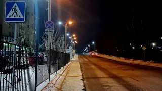 Во Владимире на улице Куйбышева установили стационарное электроосвещение