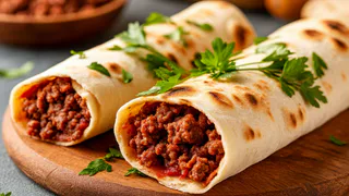 Заворачиваю фарш в лаваш - и на шампур: едим все майские праздники только эту вкусняшку 